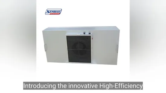 High-Efficiency HEPA Filter with Fan Filter Unit for Cleanroom